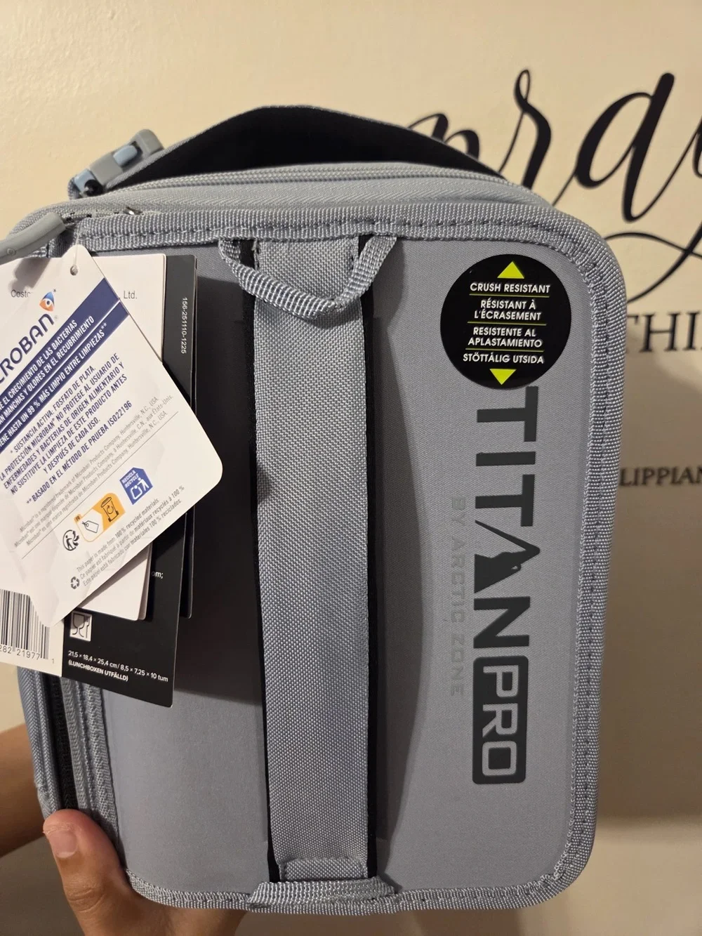 Titan Pro Blue Hard Lunch Case